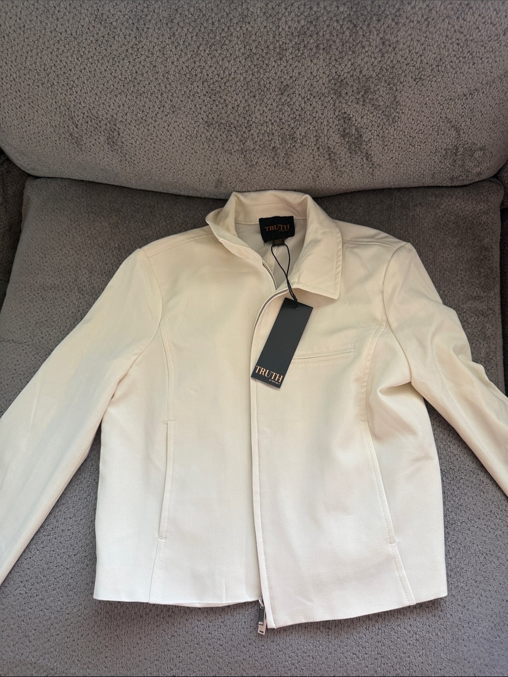 Truth Cream Lightweight Men's Shirt Jacket